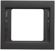 Hager 13137006 Rahmen 1E, K1 Anthrazit