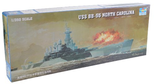 Trumpeter 05303 Modellbausatz Schlachtschiff USS North Carolina BB-55