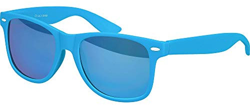 Balinco – Sonnenbrille Damen & Herren UV400 CAT 3 CE – Klassische Sonnenbrillen mit Federscharnier – Verspiegelte, braune, Klarglas & Smoke-Gläser – Sunglasses 100% UVA/UVB Schutz – Diverse Farben