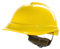 MSA V-Gard 200 Bauhelm - belüfteter, robuster Schutzhelm für den BAU und die Arbeit in Industrie & Handwerk - EN 397 - Gelb