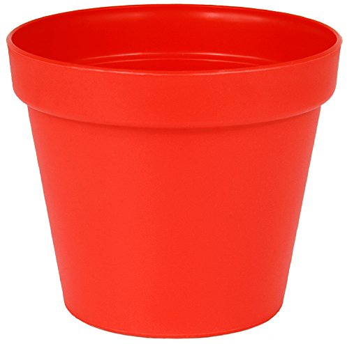 Wamat XXL Blumenkübel Blumentopf Pflanzkübel Pflanztopf - Big Size - 45 cm Neu !!! (rot)