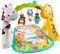 Fisher Price GLK31 - Erlebnisdecke mit Musik, Geräuschen und Lichtern, Spielmatte mit Beschäftigungsmöglichkeiten für Babys und Kleinkinder ab der Geburt