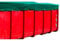 Containerplane Abdeckplane Gewebeplane feinmaschig Luftdurchlässig 3,50 x 5,00 m Grün zur Abdeckung von Container ohne Gummileine