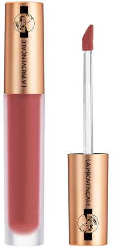 La Provençale - Le Rouge Mat Ores – 100% Inhaltsstoffe natürlichen Ursprungs – angereichert mit Pflegeöl – für intensive Lippen mit samtigem mattem Finish – Farbe: Cavaillonrosa (117)