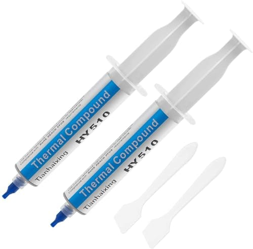 Tianhaixing Pâte Thermique (50g) HY510 > 1,93W / m-K, Pâte Thermique à Base de Carbone, conductivité Thermique élevée, pour PC/Tablette/Notework/Autres périphériques