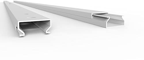 SCOS Smartcosat SCOSKK49 10 m Kabelkanal (L x B x H 2000 x 20 x 13 mm, PVC, Kabelleiste, Schraubbar) weiß