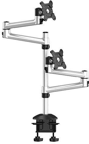 Cotytech Dual Monitor Stand Up and Down with Quick Release & Dual Arms (BL-DM132)