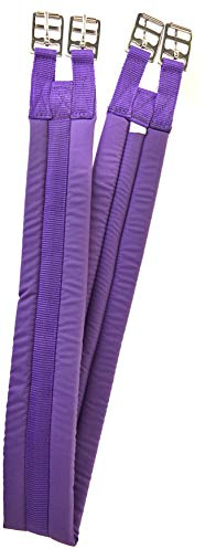 Rhinegold 0 Cotton Padded Girth-54-Purple Gurt, violett, 137,2 cm