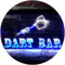 Dart Bar Club VIP Beer Pub Dual Color LED Barlicht Neonlicht Lichtwerbung Neon Sign Weiß & Blau 300 x 210mm st6s32-m0118-wb