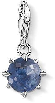 Thomas Sabo Damen Charm-Anhänger Geburtsstein September Charm Club 925 Sterlingsilber 1785-957-1
