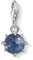 Thomas Sabo Damen Charm-Anhänger Geburtsstein September Charm Club 925 Sterlingsilber 1785-957-1