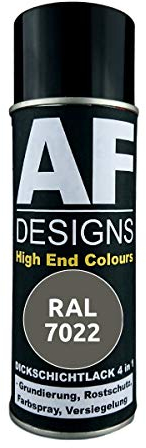 Peinture à couche épaisse 4 en 1 RAL 7022 - Gris
