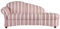 Max Winzer Recamiere Armlehne Links Corona Flachgewebe rot