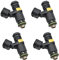 BYWWANG 4 Stück Auto Original Einspritzdüsen effizientes langlebiges Zubehör, für VW Polo 2007 1.4L 036906031AG