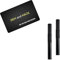 M&M Smartek Röhrchen 70mm Set & Zieh and Hack Karte Alu Snuff Bat Snorter Nasal Tube Bullet Sniffer Snuffer für Schnupftabak - Farbe & Menge wählbar (2X Schwarz & Karte)