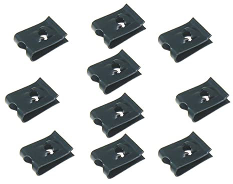 Cif 10377 Set 10 Piastrine Brunita Per Vite Autofilettante 4,2mm Piaggio