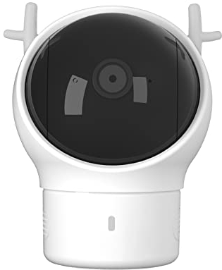 HOLACA Niedliche Dekoration Silikon Skin für eufy SpaceView Babyphone eufy Spaceview S Pro Anti-Kratzer Schutzhülle – Extra Schutz eufy Babyphone (Grau)