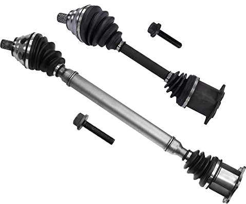 ATEC Germany 2x Antriebswelle vorne links & rechts Gelenkwelle, Kompatibel mit A udi A3, Q3, TT, SEAT ALTEA, LEON, TOLEDO, SKODA OCTAVIA 2 (1Z3) (1Z5), SUPERB 2 (3T4) (3T5), SUPERB 3 (3V3)(3V5),