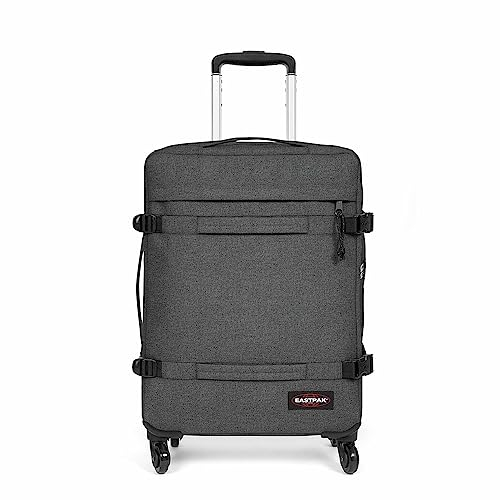 Eastpak Transit'r 4 S Koffer, Black Denim, S, Trolley