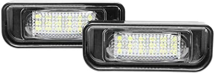 liovitor LED-Nummernschildbeleuchtung für W220 S- 1999–2005, Weiß, 4 Stück