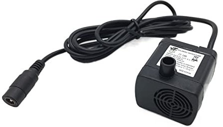 Adjustable Small Submersible Pump JT-180 Solar Water Pump 12V 24V Brushless Submersible Pump Max 350 L/H Flow Rate (Size : 12V)