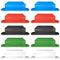 MaehSab 10 Pcs Adhesive Silicone Pen Holder, Silicone Adhesive Pencil Holder for Desk, Pen Holder Clip, Marker Holder for Office Accessories and Teacher