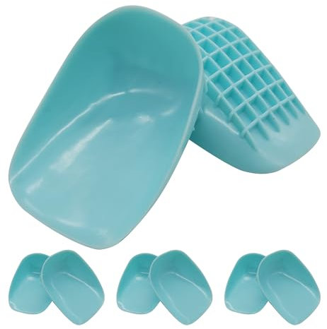 Gel Heel Pads Heel Cups for Women & Men | Heel Cushions for Heel Pain Relief | Plantar Fasciitis Heel Cushion Inserts | Heel Spur Relief Products | Achilles Heel Pad | Fit Most Shoes or Boots (Small)