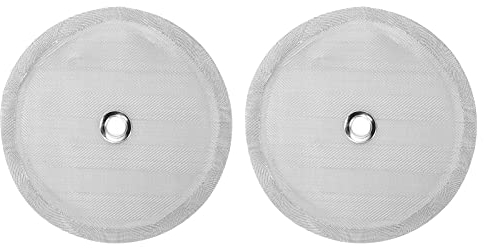 2PCS French Press Replacement Cafetiere Filter Mesh Screen Coffee Filters 4 Inch Stainless Steel Reusable Mesh Filter