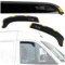 HEKO - Compatibles avec Renault Trafic 2001-2014 Déflecteurs de Vitres Latérales ; Déflecteurs Latéraux ; Avant ; Deux Pièces ; Déflecteurs de Pluie, Teintés, Aérodynamiques ; Montage simple et rapide