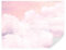 TAPEKO Papier Peint Chambre Enfant 400x280 cm Nuages Roses Sont des Couleurs Douces et Délicates pour Garçon Fille Papier Peint intissé u25813