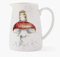 Wrendale Designs Blumenkrug Mouse - 8cm, 125ml, Grau, Krug
