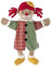 Sterntaler Handpuppe Clown - weiches Kinder Spielzeug zum Puppentheater, Erzählen, Kuscheln & Sprachförderung – perfekter Spielkamerad & Geschenkidee, mehrfarbig