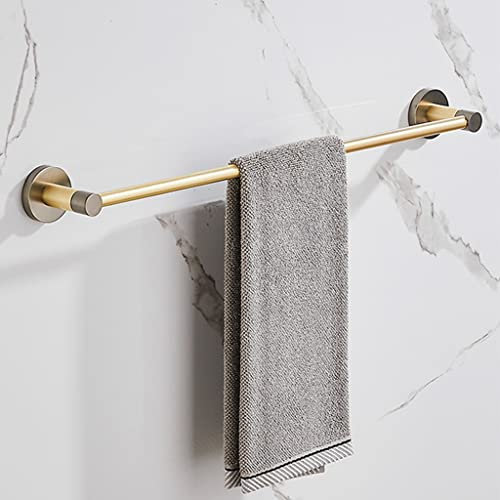 CYYHGD Porte-Serviettes Mural pour Salle de Bain, étagères de Luxe murales, Porte-Papier Toilette, Barres Porte-Serviettes, Porte-Serviettes en Or brossé
