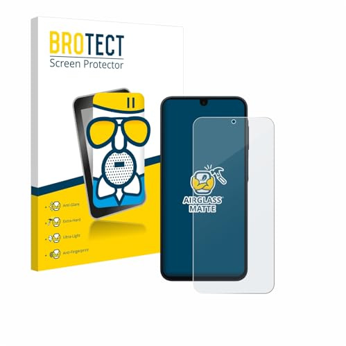 BROTECT Schutzglas für Samsung Galaxy A16 4G | Entspiegelnder Displayschutz Made in Germany Schutzfolie Glas Matt Anti-Reflex Kratzfest 9H Anti-Fingerprint Einfache Montage