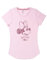 Disney Minnie Mouse T-Shirt für Damen Oberteil Frauen Shirt Top Rosa (DE/NL/SE/PL, Alphanumerisch, XL, Regular, Regular, Rosa)