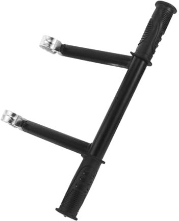 TOPBATHY Kinderwagenschieber Aus Kunststoff Ergonomische Lenkerverlängerung Erhöhter Griff Für Sicheren Halt Bei Spaziergang Und Einkauf