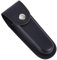 Pocket Knife Sheath, 6.1x2.08 Inch Leather Knife Holder Practical Folding Knife Belt Sheath Portable EDC Case Knife Holster Multitool Case for Outdoor Cycling Hiking Mountaineering Camping (Black)