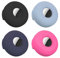 4 custodie protettive in silicone per collare Airtag per cani, custodia protettiva in silicone per collare per gatti, compatibile con Apple Airtag Finder GPS Tracker, nero, azzurro, blu scuro, rosa