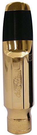 Otto Link Vintage Tenorsaxophonmundstück aus Metall, Bahn 6+