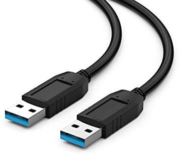C2G 81677 1M SuperSpeed-Series USB-A 3.0 Male to USB-A 3.0 Male Extension Cable, Black