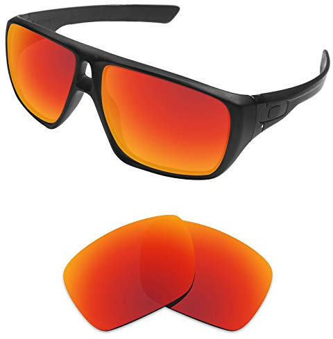 sunglasses restorer Kompatibel Ersatzgläser für Oakley Dispatch 2 (Polarisierte Fire Iridium Linsen)