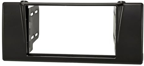 tomzz Audio 2404-041 Doppel DIN Radioblende kompatibel mit BMW 5er E39 1996-2003 HQ-Optik