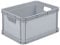 'OKT 3 Stück Aufbewahrungsboxen robusto-box 20 Liter 400 x 300 x H220 mm hellgrau