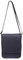 Armani Jeans Umhängetasche Herren Tasche Schultertasche Messenger Leder suitable for tablet Schwarz