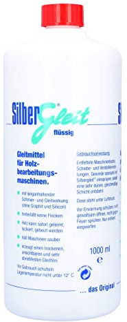 Silbergleit Holzgleitmittel Spray für Hobelmaschinen, 1000 ml Flasche, silikonfrei, ohne Rückstände