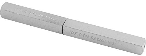 Drückerstift GEOS 247V geteilt, LI 45 x LA 55, VK: 9 mm, Stahl verzinkt, 1 Stück | Grundmann | Zubehör Beschläge Türen
