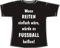 Wenn Reiten einfach wäre, würde es Fußball heißen; T-Shirt schwarz, Gr. M