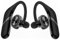 HTDirect TWS - Cuffie Bluetooth senza fili, per sport, lavoro, senza fili, senza fili, con surround stereo a 360 gradi, Bluetooth 4.2, grado di impermeabilità IPX6 (nero)