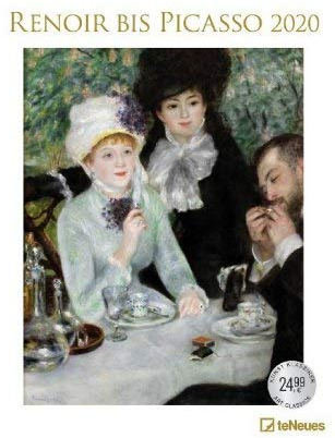 Renoir bis Picasso - Kalender 2020 - teNeues-Verlag - Kunstkalender - Wandkalender mit Gemälden verschiedener Künstler - 48 cm x 64 cm