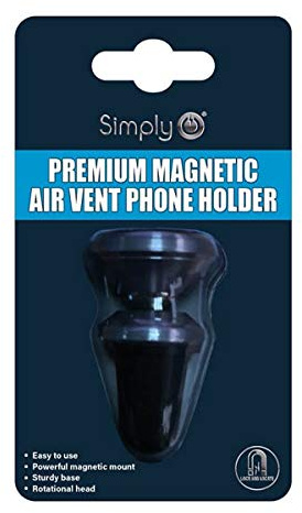 Simply PH008 Premium Magnetic Car Air Vent Phone Holder Rotational Head